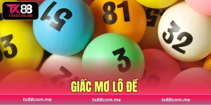 giấc mơ lô đề
